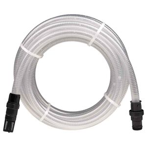 vidaXL Zuigslang met PVC koppelingen 1,1'' 10 m PVC transparant