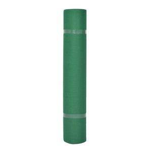 vidaXL Tapijt Effen Groen 1 x 24 m Stof