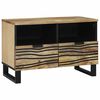 vidaXL TV Eenheden 70 x 33 x 46 cm Bruin Bewerkt hout