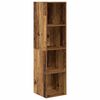 vidaXL TV-kast set Wandgemonteerd 2 pcs Oud Hout Bewerkt hout