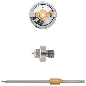 vidaXL HVLP Spuitpistool Mondstuk 0,8 mm Mondstuk zilver