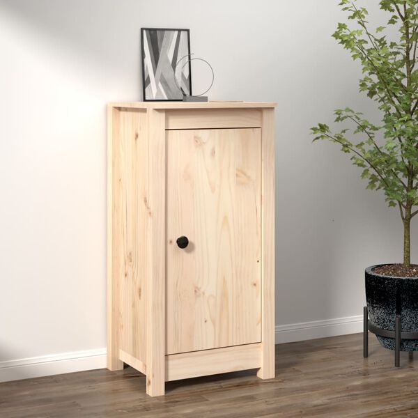 vidaXL Dressoir 39x35x80 cm massief grenenhout