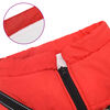 vidaXL Hondenjas Rood L68 Fleece en polyester