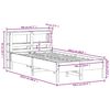 vidaXL Bedframe zonder matras massief grenenhout 100x200 cm