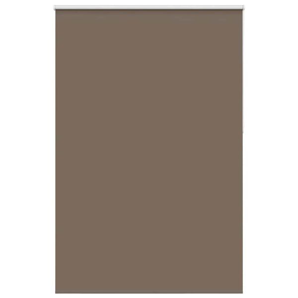 vidaXL Rolgordijn verduisterend koffie 150x230 cm stofbreedte 146,6 cm