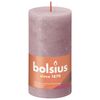 Bolsius Stompkaarsen Shine 4 st rustiek 130x68 mm ash rose