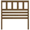 vidaXL Hoofdbord 106x4x100 cm massief grenenhout honingbruin