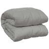vidaXL Verzwaringsdeken 200x220 cm 13 kg stof grijs