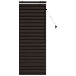 vidaXL Venetiaanse jaloezie Donkerbruin 65 x 160 cm 35 mm