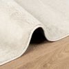 vidaXL Vloerkleed OVIEDO laagpolig 160x160 cm beige