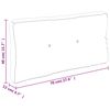 vidaXL Palletkussen 70x40x12 cm stof groen