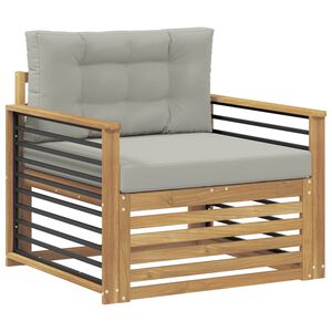 vidaXL Tuinbank Polyester Wit
