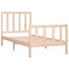 vidaXL Bedframe massief hout 90x190 cm