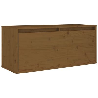 vidaXL Tv-meubelen 8 st massief grenenhout honingbruin
