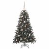 vidaXL Kunstkerstboom met 150 LED Groen 150 cm PVC en Plastic en Staal