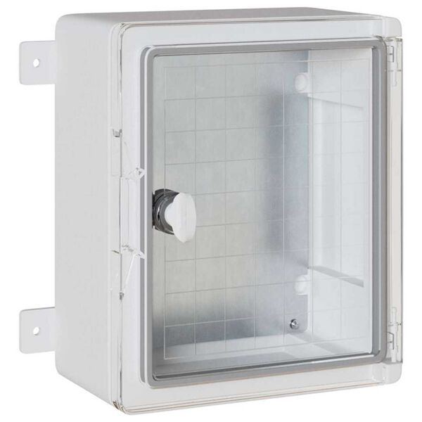 vidaXL Bedieningskast Grijs 47 x 20 x 60 cm ABS Kunststof