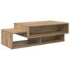 vidaXL Salontafel Artisan Eiken 105 x 50 x 32,5 cm Bewerkt hout