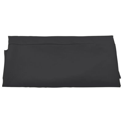 vidaXL Vervangingsdoek voor zweefparasol 350 cm zwart