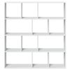 vidaXL Boekenkast 132x29x141,5 cm bewerkt hout wit