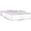 vidaXL Boxspring bed fluweel roze 120x200 cm
