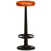 vidaXL Barstoelen 2 st echt leer bruin