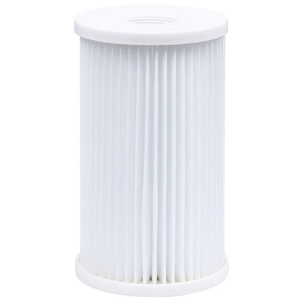 vidaXL Zwembadskimmer hangend en pomp met adapter 16 cm kunststof