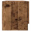 vidaXL Kledingkast 100x32,5x35 cm bewerkt hout oud houtkleurig