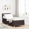 vidaXL Boxspringbed met matras Donkerbruin 80 x 200 cm Stof