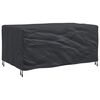 vidaXL Meubelhoes Effen Zwart 172 x 113 x 73 cm 210D