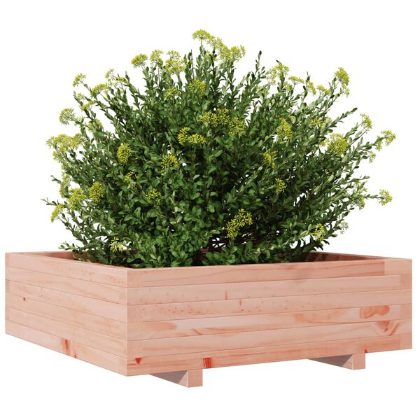 vidaXL Plantenbak 80x80x26,5 cm massief douglashout