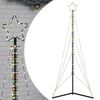 vidaXL LED-kerstboom 483 LEDs kleurrijk 240 cm