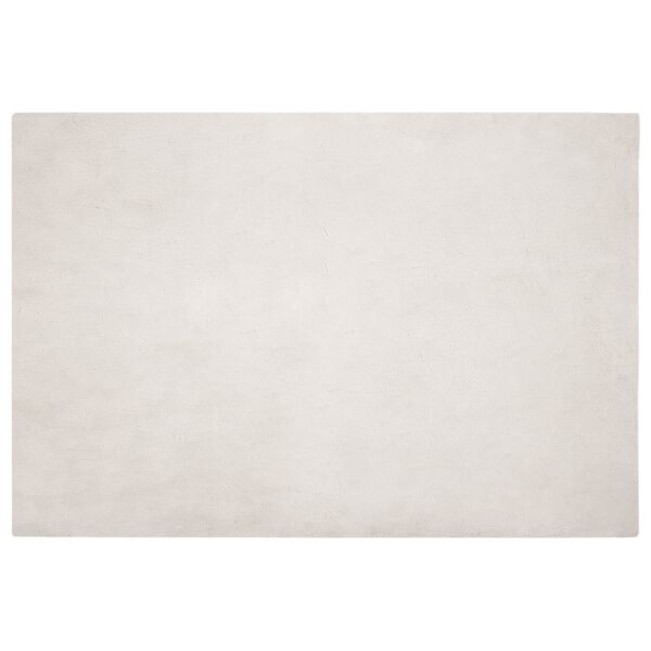 vidaXL Nep Konijnenbont Tapijt Olite Beige 160 x 230 cm Polyester