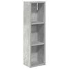 vidaXL Badkamer wandkast Beton Grijs 20 x 14 x 70 cm
