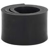vidaXL Rubberen rand voor sneeuwploeg 120x10x1 cm zwart