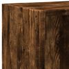 vidaXL Boekenkast 60x24x76 cm bewerkt hout gerookt eikenkleurig