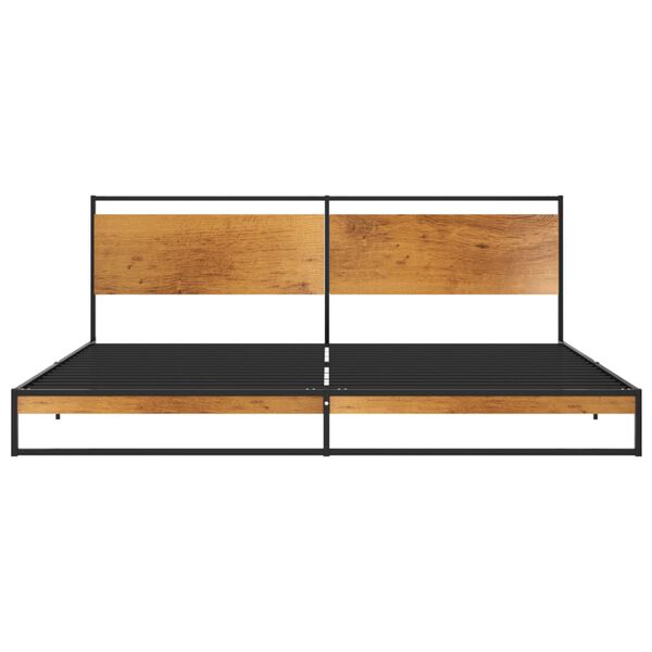 vidaXL Bedframe metaal 200x200 cm