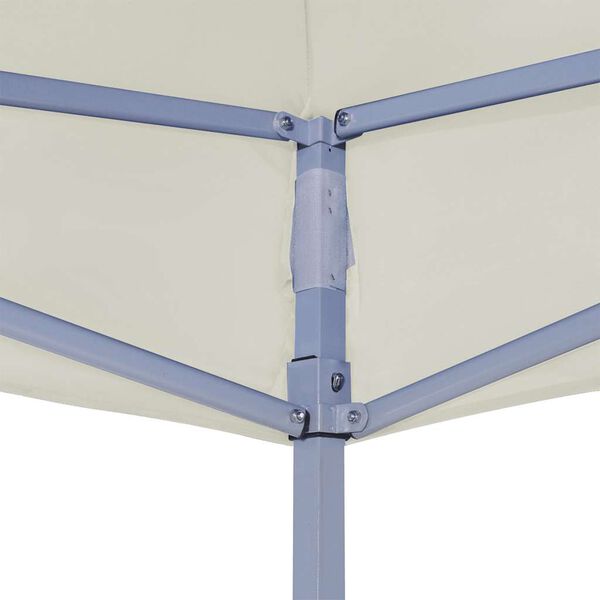 vidaXL Partytentdak 270 g/m² 2x2 m crème