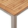 vidaXL EetTafel Bruin 200 x 90 x 75 cm Massief Acaciahout