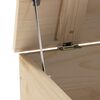 vidaXL Opbergbox met deksel RANA 100x49x54 cm massief grenenhout