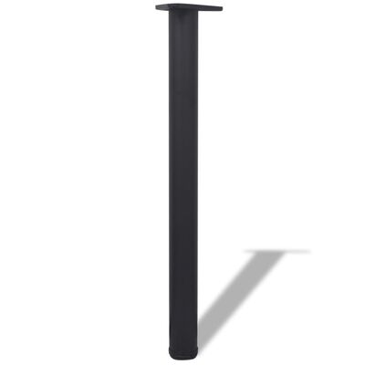 Uitdrukking Raak verstrikt meest Tafelpoten in hoogte verstelbaar zwart 710 mm 4 st online kopen | vidaXL.be