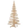 vidaXL Houten kerstboom KOTKA 180 cm Massief grenenhout Naturel