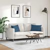 vidaXL Sofa Kussens 2 stuks Blauw 60 x 40 cm Stof