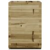 vidaXL Plantenbak 50x50x72,5 cm ge&iuml;mpregneerd grenenhout