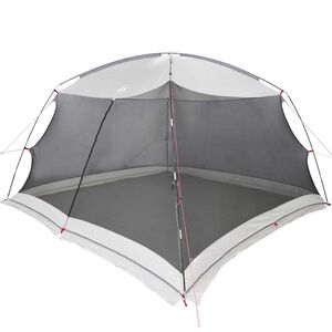 vidaXL Muskietentent Grijs 380 x 380 x 225 cm Polyester en Glasvezel