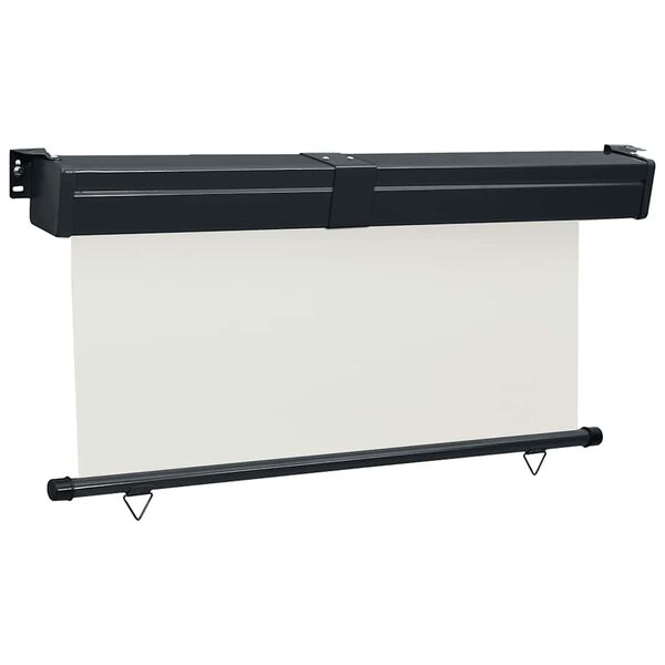 vidaXL Balkonscherm 175x250 cm cr&egrave;mekleurig