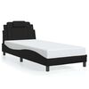vidaXL Bedframe "Viana" zonder matras kunstleer zwart 90x200 cm