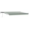 vidaXL Handmatige Luifelhouder met LED's 4 &times; 3,5 m