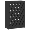vidaXL Regen paraplu standaard Zwart 28 x 12 x 41 cm Staal