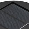 vidaXL Solar LED Pad Licht 2 pcs Olijf Groen Koudgewalst staal