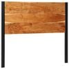 vidaXL Hoofdeinde 120 cm massief hout acacia en ijzer